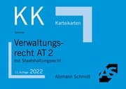 Cover von Karteikarten Verwaltungsrecht AT 2