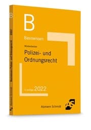 Cover von Basiswissen Polizei- und Ordnungsrecht