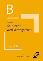 Cover von Basiswissen Kaufrecht / Werkvertragsrecht