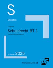 Cover von Skript Schuldrecht BT 1