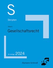Cover von Skript Gesellschaftsrecht