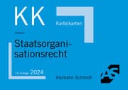 Cover von Karteikarten Staatsorganisationsrecht