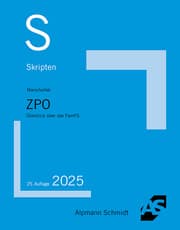 Cover von Skript ZPO