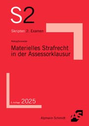 Cover von Materielles Strafrecht in der Assessorklausur