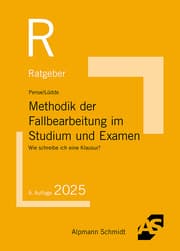 Cover von Methodik der Fallbearbeitung im Studium und Examen