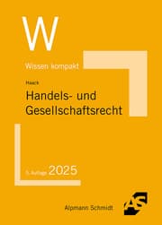 Cover von Handels- und Gesellschaftsrecht