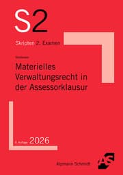 Cover von Materielles Verwaltungsrecht in der Assessorklausur