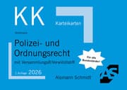 Cover von Karteikarten Polizei- und Ordnungsrecht