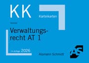 Cover von Karteikarten Verwaltungsrecht AT 1