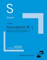 Cover von Skript Schuldrecht AT 1