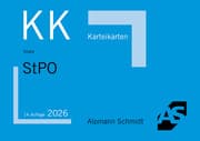 Cover von Karteikarten StPO