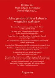 Cover von 'Alles gesellschaftliche Leben ist wesentlich praktisch'