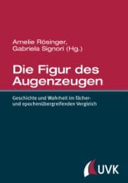 Cover von Die Figur des Augenzeugen