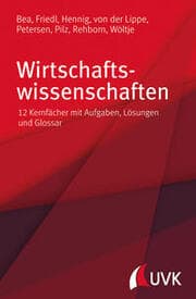 Cover von Wirtschaftswissenschaften