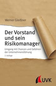 Cover von Der Vorstand und sein Risikomanager