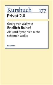 Cover von Endlich Ruhe!