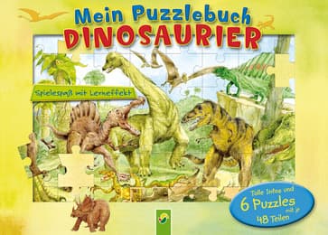 Cover von Mein Puzzlebuch: Dinosaurier