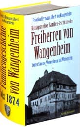 Cover von Beiträge zu einer Familien-Geschichte der Freiherren von Wangenheim beider Stämme Wangenheim und Winterstein
