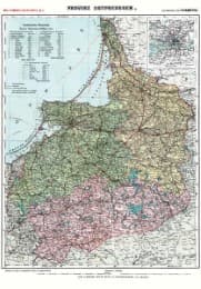 Cover von Historische Karte: Provinz OSTPREUSSEN im Deutschen Reich - um 1910 [gerollt]