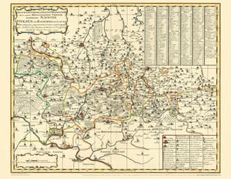 Cover von Ämter Stolpen, Radeberg und Lausitz 1754