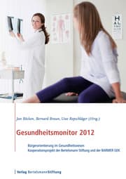 Cover von Gesundheitsmonitor 2012