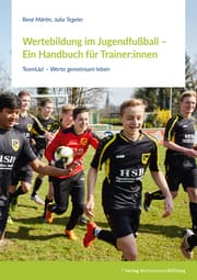 Cover von Wertebildung im Jugendfußball - Ein Handbuch für Trainer