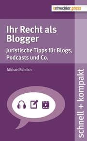 Cover von Ihr Recht als Blogger