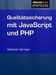 Cover von Qualitätssicherung mit JavaScript und PHP