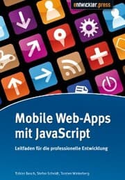 Cover von Mobile Web-Apps mit JavaScript