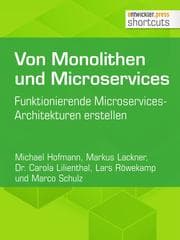 Cover von Von Monolithen und Microservices