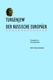 Cover von Turgenjew - der russische Europäer