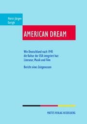 Cover von American Dream