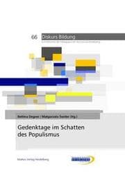 Cover von Gedenktage im Schatten des Populismus
