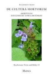 Cover von De cultura hortorum (Hortulus)