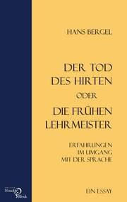 Cover von Der Tod des Hirten oder Die frühen Lehrmeister