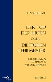 Cover von Der Tod des Hirten oder Die frühen Lehrmeister