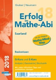 Cover von Erfolg im Mathe-Abi 2018 Basiswissen Saarland