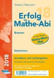 Cover von Erfolg im Mathe-Abi 2018 Basiswissen Bremen