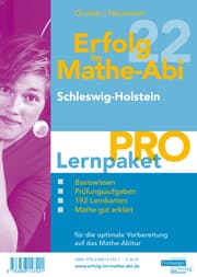 Cover von Erfolg im Mathe-Abi 2022 Lernpaket 'Pro' Schleswig-Holstein
