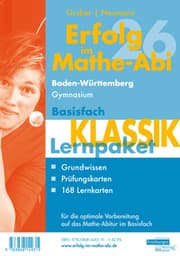 Cover von Erfolg im Mathe-Abi 2026 Lernpaket Basisfach 'Klassik' Baden-Württemberg Gymnasium