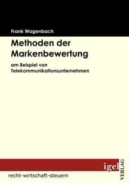 Cover von Methoden der Markenbewertung