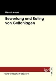 Cover von Bewertung und Rating von Golfanlagen