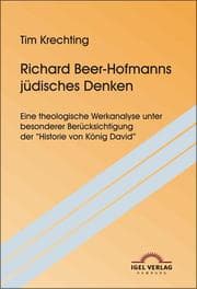 Cover von Richard Beer-Hofmanns jüdisches Denken
