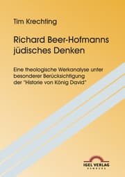 Cover von Richard Beer-Hofmanns jüdisches Denken