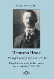 Cover von Hermann Hesse: 'Der Vogel kämpft sich aus dem Ei'. Eine dokumentarische Recherche der Krisenjahre 1916 - 1920. Korrespondenzen und Quellennachweise