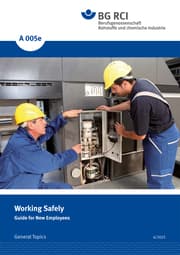 Cover von A 005e Working Safely