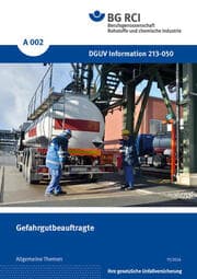 Cover von A 002 - Gefahrgutbeauftragte