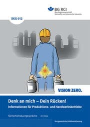 Cover von SKG 012 Denk an mich - Dein Rücken!