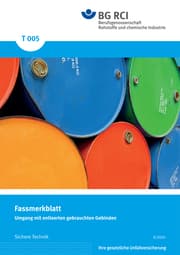 Cover von T 005 - Fassmerkblatt