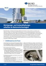 Cover von KB 019 Reinigungs- und Instandhaltungsarbeiten an Betonmischanlagen